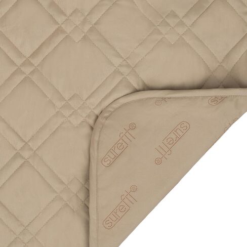 غطاء أريكة SureFit Gemma X-Large واقي الأثاث، أغطية أثاث واقية للحيوانات الأليفة من الألياف الدقيقة المقاومة للماء مع ظهر مانع للانزلاق، أغطية أريكة قابلة للغسل في الغسالة، غطاء أثاث فردي رمادي داكن in Kuwait