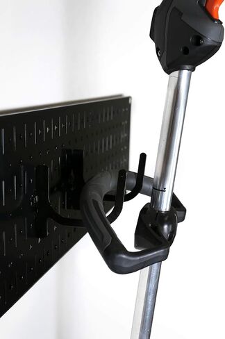 Wall Control Garage Storage Rack Lawn & Garden Tool Organization Wall Mount Home Organizer - Easy to Install 64in Wide Tan Metal Peg Board Set (Beige Pegboard) in Saudi Arabia