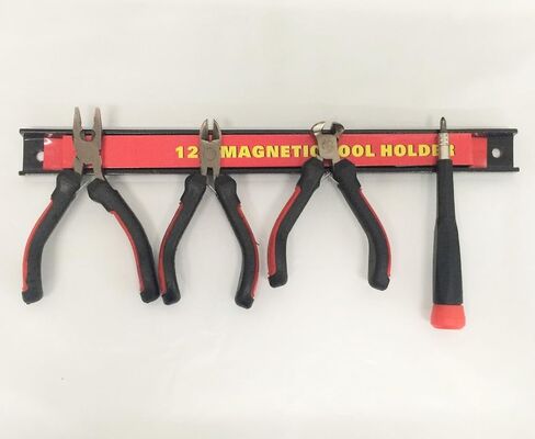 قضبان حامل الأدوات المغناطيسية RamPro 2 مقاس 24 بوصة، مجموعة رفوف تنظيم أدوات تخزين مغناطيسية معدنية قوية للغاية | للمفكات والكماشة والمفاتيح والسكاكين والمقص والمزيد (يتضمن براغي التثبيت) in Kuwait