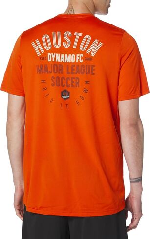 adidas Men's Houston Dynamo Short Sleeve Pre-game T-shirt in Saudi Arabia