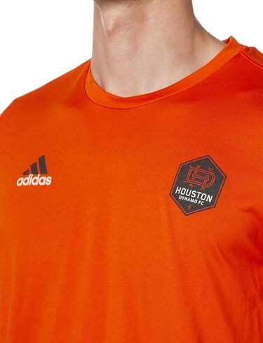adidas Men's Houston Dynamo Short Sleeve Pre-game T-shirt in Saudi Arabia