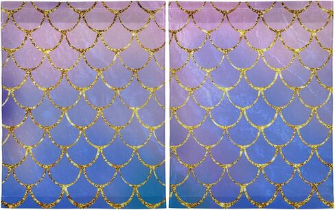 Yellow Bees Honey Kitchen Curtains 36 inch Length Light Filtering Tier Curtains Short Valance for Kitchen Bathroom Bedroom Kids Living Room, 2 Panels (27 W x 36 L) in Saudi Arabia