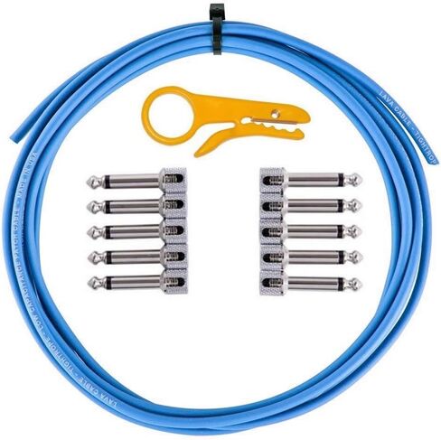 Tightrope Solder-Free Pedal Board Kit 10' Blue in Saudi Arabia