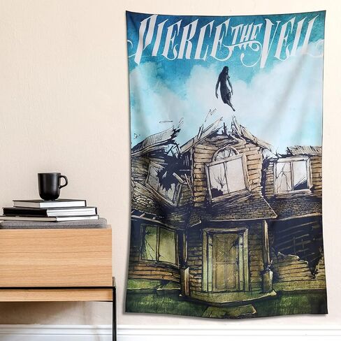 HAOHONSIN PTV Tapestry Pierce Merch Flag The Veil Poster Home Wall Hanging Art for Bedroom Dorm Decor 39x59 Inch in Saudi Arabia