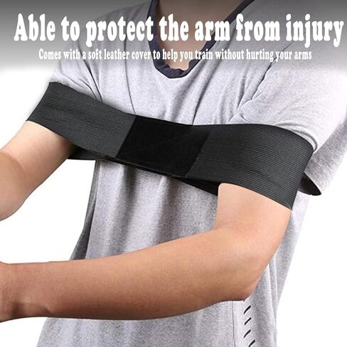 2 قطعة من أدوات تدريب أرجوحة الجولف، شريط الذراع المستقيم، مدرب أرجوحة الجولف، يساعد على تصحيح الذراع، للمبتدئين في الجولف (أسود) in Kuwait