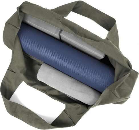 Large Yoga Mat Bag | The ORIGINAL YogiiiTotePRO | Large Yoga Bag or Yoga Mat Carrier with Side Pocket | Fits Most Size Mats in Kuwait