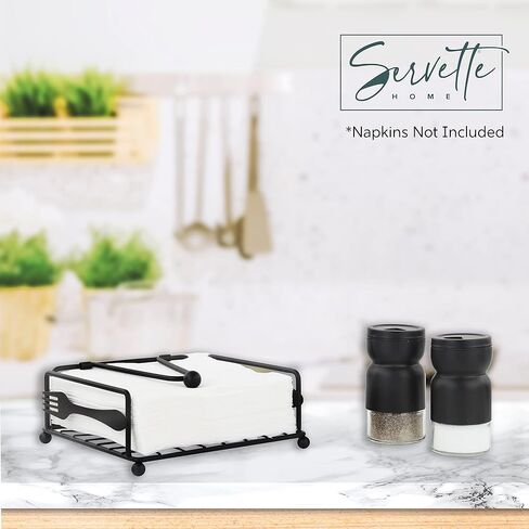 Cuisine Metal Napkin Holder with Weight for Lunch Napkins in Saudi Arabia
