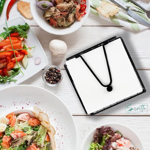 Cuisine Metal Napkin Holder with Weight for Lunch Napkins in Saudi Arabia