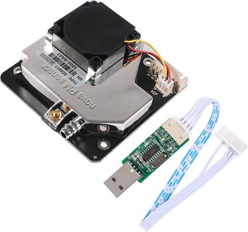 AITRIP PM Sensor SDS011 High Precision PM2.5 Air Quality Detection Sensor Module Super Dust Sensors Digital Output Compatible with Arduino in Saudi Arabia