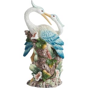 Fitz and Floyd Coastal Companion Ceramic Bird Figurine, 16.25-Inch