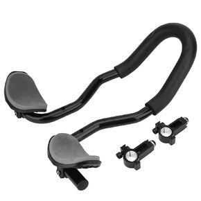 Bike Rest Handlebar Bicycle Handlebar Rest Bike Aerobar Bicycle Armrest Handlebar Triathlon Bike Handlebar Bicycle Aerodynamic Handlebar for MTB Road Bike