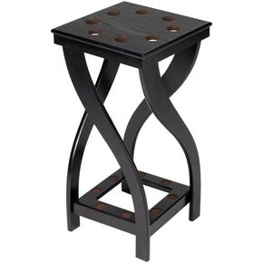Action 8 Cue Twist Shaped Stained Wood Cue Rack in Kuwait