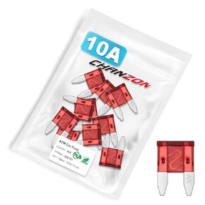 Chanzon 50Pcs UL Listed 15A Mini Blade Fuse ATM/APM 15 Amp 32V Auto Fuses Fast Blow for Automotive Car RV Truck SUV