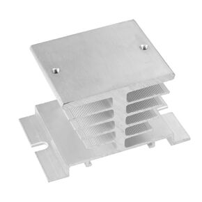 uxcell Aluminum Heat Sink SSR Dissipation for Single Phase Solid State Relay 10A-40A