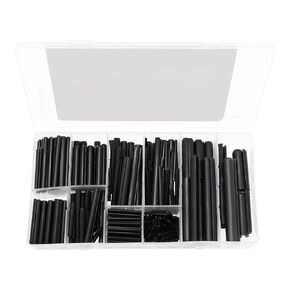 eMagTech Manganese Steel Slotted Spring Pin Roll Pins Assortment Set Hollow Spring Pins Hardware Assortment Kit Steel Split Spring Dowel Tension Roll Pins Mixed Sizes M1.5 M2 M2.5 M3 M4 M5 M6 M8