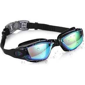 Swim Goggles, Swimming Goggles No Leaking Anti Fog Adult Men Women Youth+Ear Plugs in Saudi Arabia