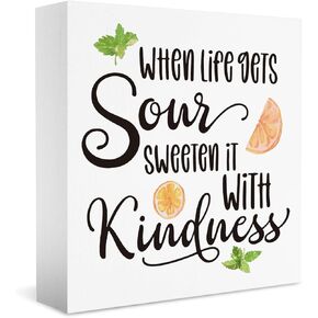 Summer Decor, Summer Decorations for Home Office, Summer Sign, Lemon Sign, Lemon Kitchen Decor, Pucker Up Buttercup Sign, Summer Office Desk Decor 5 X 5 Inch