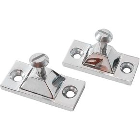 NRC&XRC Mirror Polished Marine Grade 316 Stainless Steel Marine Bimini Boat Top Side Mount Deck Hinge Fitting Hardware