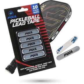 Lead Tape - Super High Strength 3M Adhesive, 10pcs 3g Pickleball Paddle Weight Strips, Lead Tape for Pickleball Paddles, Pickleball Paddle Tape, Lead Tape for Tennis Rackets, Black