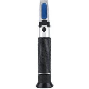 Mumusuki Refractometer Salinometer Portable Food Sugar Salinity Meter Tester Digital Handheld Refractometer for Beer Wine Brewing, Non Slip Rubberized Grip Handle