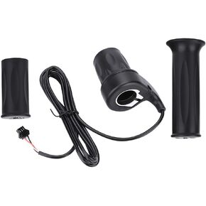 1 Pair Ebike Throttle Electric Bike Throttle Throttle, Universal Electric Bike Scooter Throttle Handle Universal Speed Throttle for Cable Grip for 22.5mm Handlebar