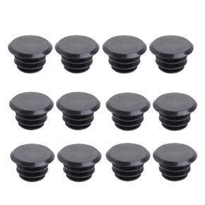 6 Pairs Bike Handlebar End Plugs, 12pcs Rubber Handle Bar End Cap Bicycle Grip Plugs Bicycle Accessories for Mountain Bike Road Bike