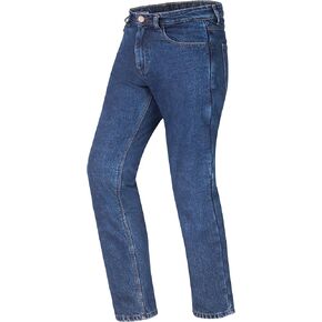 WICKED STOCK Men Motorcycle Pants-Motorcycle Riding Jeans- Motorcycle Armor Dual Sport Enduro Dirtbike Denim Pants CE LEVEL2