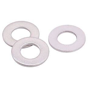 5/16 inch (50 pcs) Stainless Steel Flat Washers, 304 Stainless Steel 18/8 Plain Washers, Narrow Type, ASME/ANSI B18.22.1(SAE)