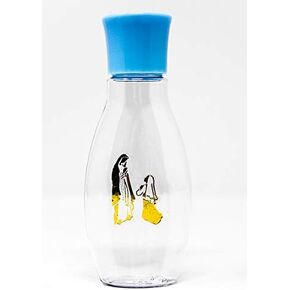 LOURDES WATER Bottle Containing Holy Water & Lourdes Prayer Card