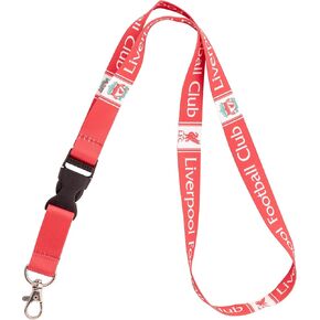 Desert Cactus Liverpool FC Lanyard English Anfield Football Soccer Car Keys ID Badge Holder Keychain Detachable Breakaway Snap Buckle (Lanyard D)
