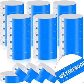 Wristbands for Events - Waterproof Neon Wrist Bands for Events Concert, Festival Admission