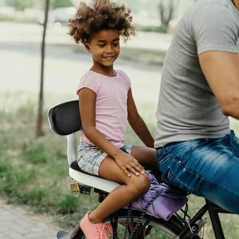 Cocoarm Rear Seat Cushion Armrest Footrest Set, Kid Carrier Bike Seat Bike Back Rear Seat Child Safety Cushion Backrest Armrest Handrail Footrest Feet Pedals Set Accessory with in Saudi Arabia