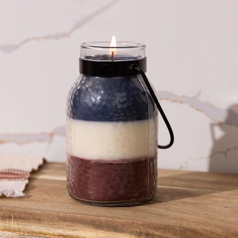 A Cheerful Giver America 16 oz. Simplicity Lantern Jar Candle in Saudi Arabia