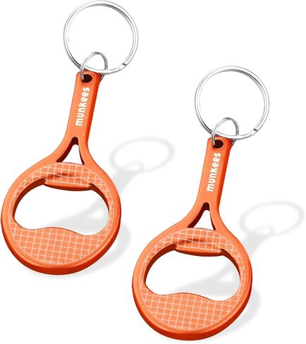 Tennis Bottle Opener Keychain 2 Pack Aluminium Key Opener, Outdoor Travel Accessories Blue in Saudi Arabia