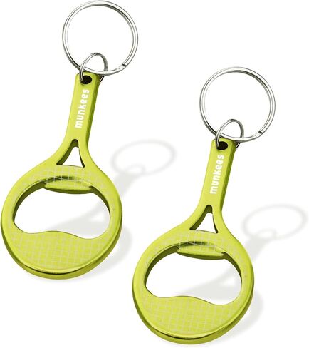 Tennis Bottle Opener Keychain 2 Pack Aluminium Key Opener, Outdoor Travel Accessories Blue in Saudi Arabia
