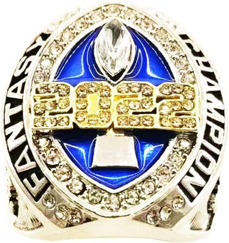 2022 Fantasy Football Championship Ring Heavy FFL Champions Ring in Saudi Arabia
