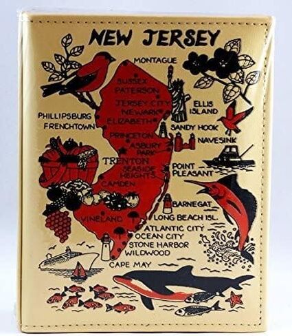New Jersey Embossed Photo Album 100 Photos / 4x6 in Saudi Arabia