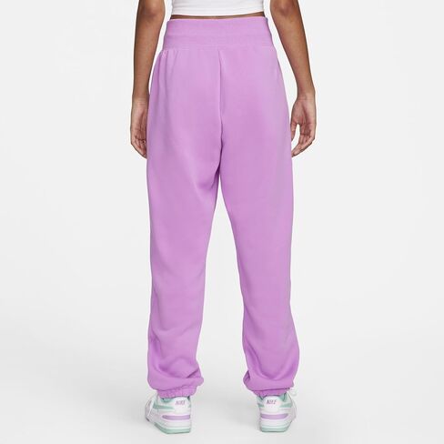 Nike Sportswear Phoenix Fleece Women's High-Waisted Oversized Sweatpants (US, Alpha, Medium, Regular, Regular, Rush Fuchisia/Sail) in Saudi Arabia