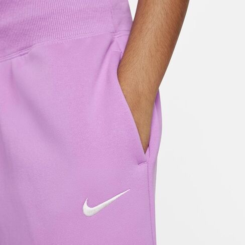 Nike Sportswear Phoenix Fleece Women's High-Waisted Oversized Sweatpants (US, Alpha, Medium, Regular, Regular, Rush Fuchisia/Sail) in Saudi Arabia
