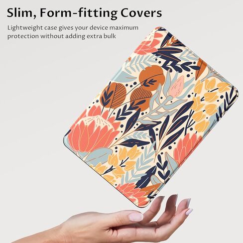 VORI Case for Kindle Paperwhite (11th Generation-2021) and Kindle Paperwhite Signature Edition, Soft TPU Lightweight Protective Smart Shell Cover with Auto Sleep/Wake, Dreamy Marble in Saudi Arabia