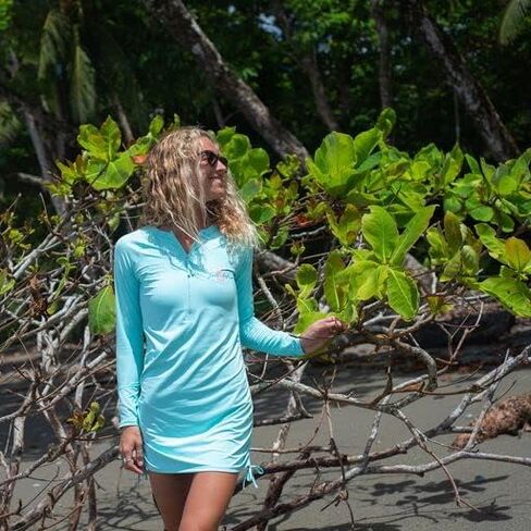 Salt Life Women's Escapism Long Sleeve Performance Dress in Saudi Arabia
