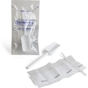 SP Bel-Art Sterileware Scoop an’ Bag Sampler; 60ml (2oz), Sterile Plastic, Individually Sealed (Pack of 50) (H36910-0000)