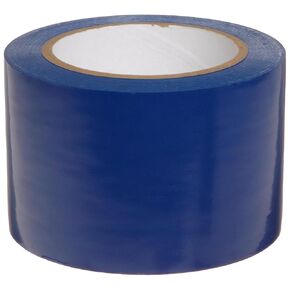 Brady 108' Length, 3" Width, B726 Vinyl Tape, Blue Color Aisle Marking Tape