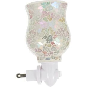 Hemoton 1pc Melting Wax Night Light Plug- in Light Wax Light Candle Warmer Wax Burner Plug-in Fragrance lamp Plug-in Light Essential Oil lamp Glass Original Household lamp