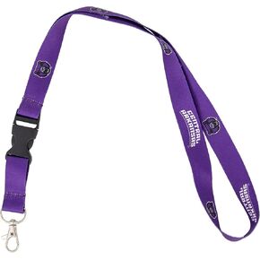 Desert Cactus University of Central Arkansas Lanyard UCA Bears Car Keys ID Badge Holder Keychain Detachable Breakaway Snap Buckle (Purple)