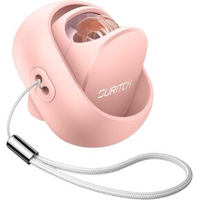 SURITCH Case for Loop Earplugs [Except Loop Switch], Portable Storage Container for Loop Earplugs & Accessories [Loop Earplugs NOT Included], Black