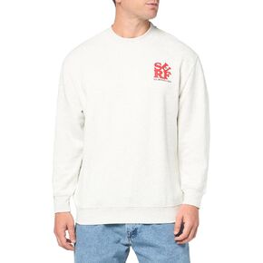 Quiksilver Men's Graphic Mix Crew Pullover Sweatshirt
