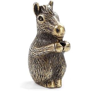 Brass Mini Antique Horse Statue Incense Holder Burner Ornaments Meditation Serene Statue Figurine Collectible