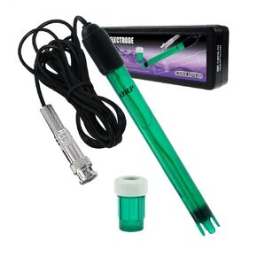 ORP Redox Electrode, BNC Type Connector Replacement Probe for Tester Meter Monitor Controller Oxidation Reduction Potential Check, 14cm Long 1.2cm Diameter 300cm Extra Long Cable