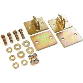 (Pack of 2) 5/16in Bolt On Grab Hook Mount with Clevis Mount